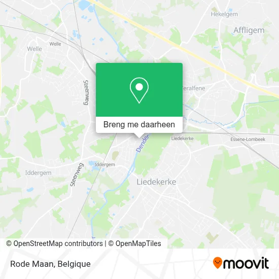 Rode Maan kaart
