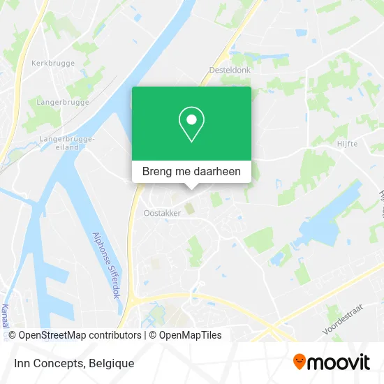 Inn Concepts kaart
