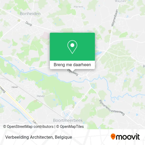 Verbeelding Architecten kaart