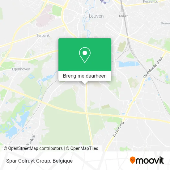 Spar Colruyt Group kaart