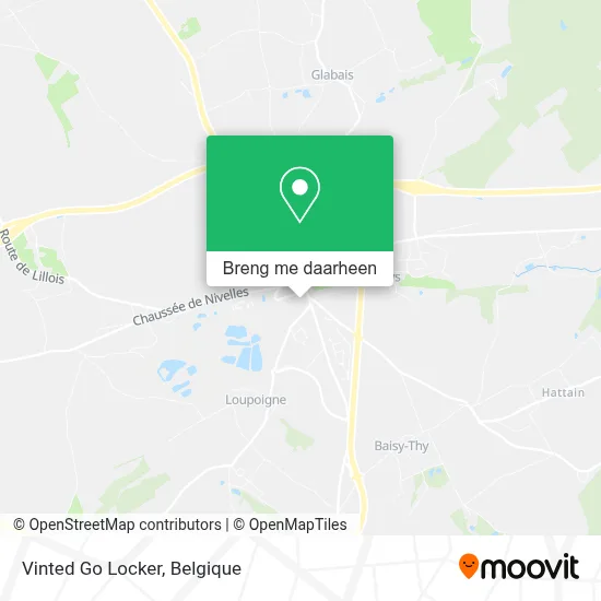 Vinted Go Locker kaart