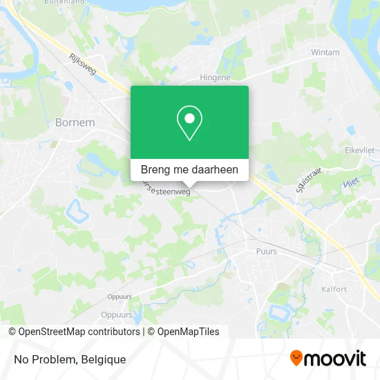 No Problem kaart