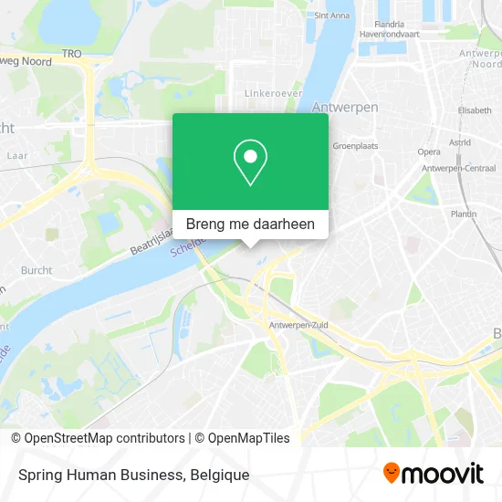 Spring Human Business kaart