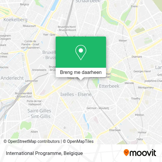 International Programme kaart