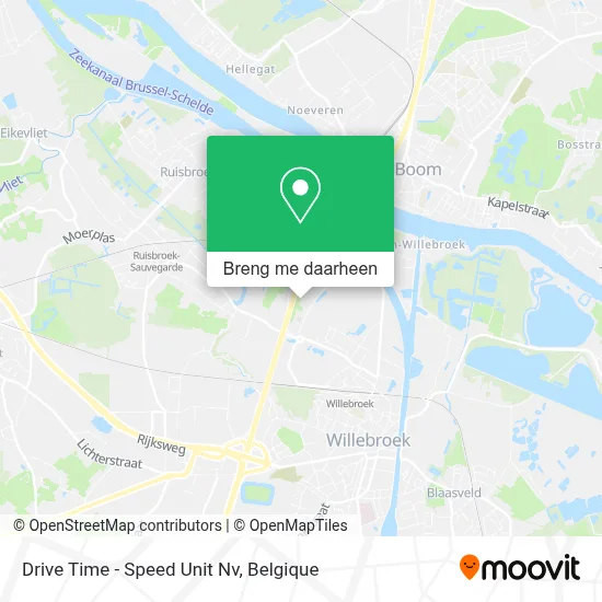 Drive Time - Speed Unit Nv kaart