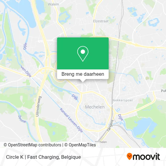 Circle K | Fast Charging kaart