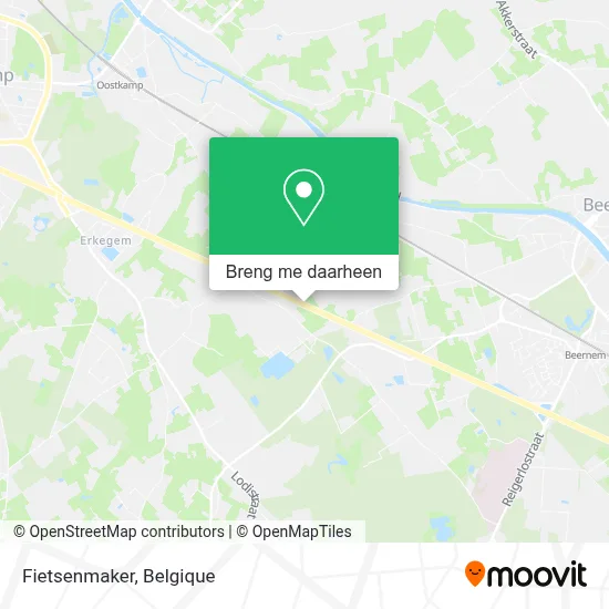 Fietsenmaker kaart