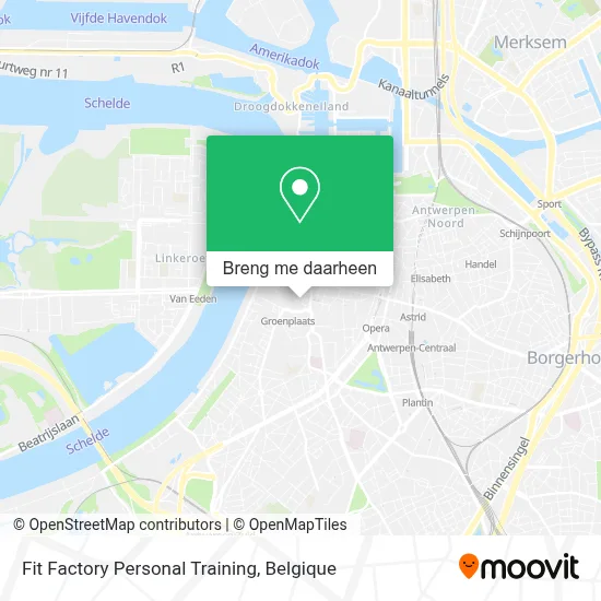 Fit Factory Personal Training kaart
