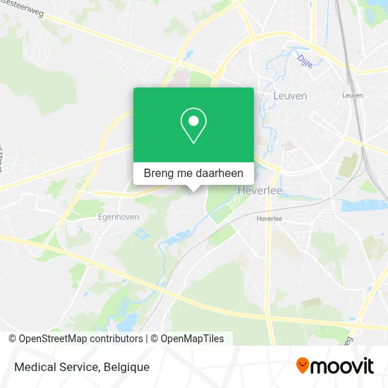 Medical Service kaart