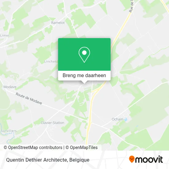 Quentin Dethier Architecte kaart