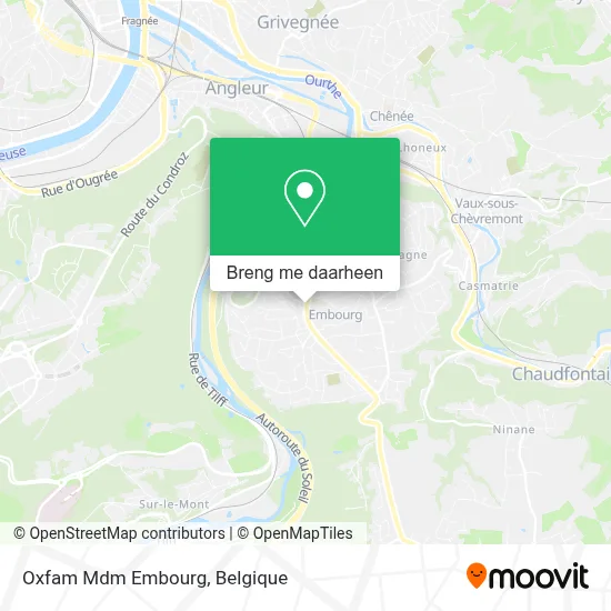 Oxfam Mdm Embourg kaart