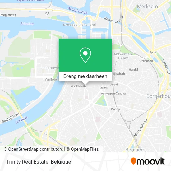 Trinity Real Estate kaart