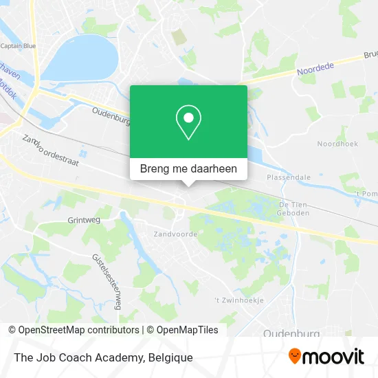 The Job Coach Academy kaart