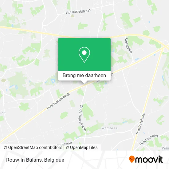 Rouw In Balans kaart