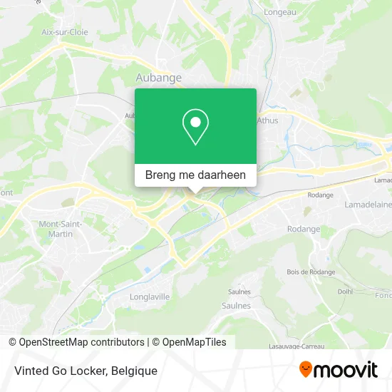 Vinted Go Locker kaart