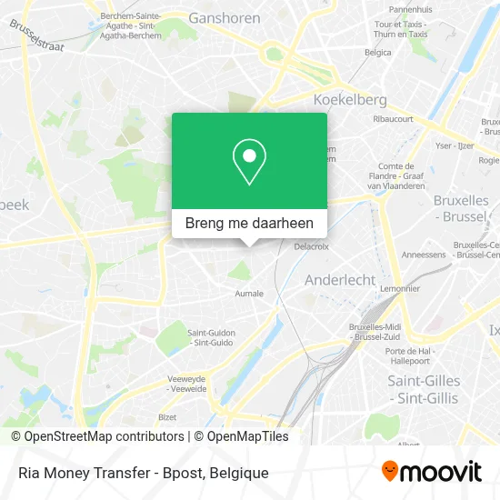 Ria Money Transfer - Bpost kaart