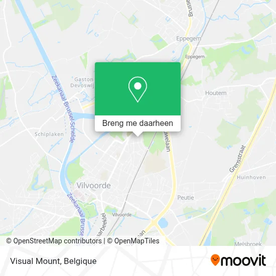 Visual Mount kaart
