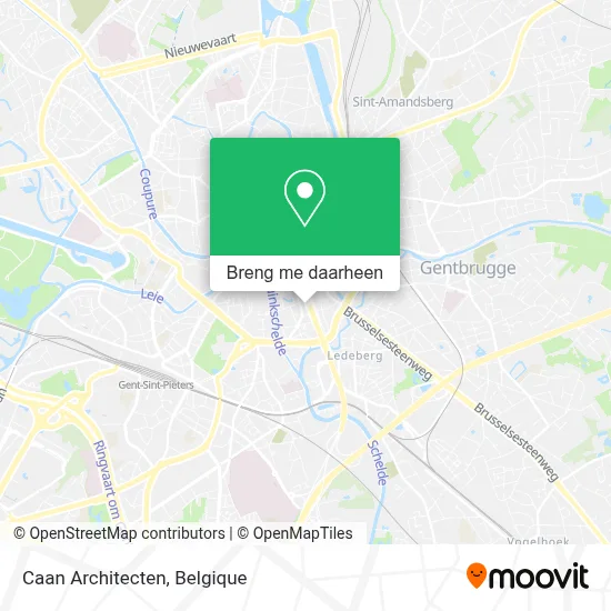 Caan Architecten kaart