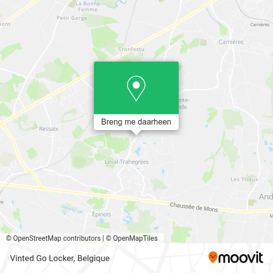 Vinted Go Locker kaart