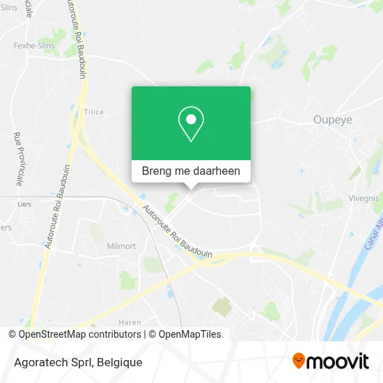Agoratech Sprl kaart