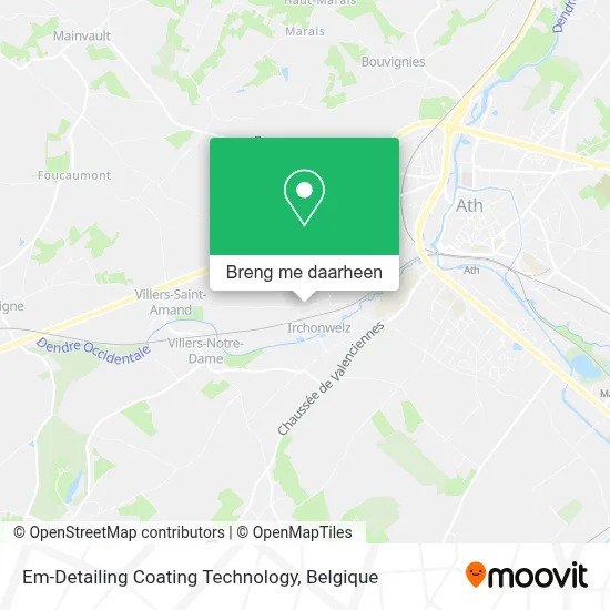 Em-Detailing Coating Technology kaart