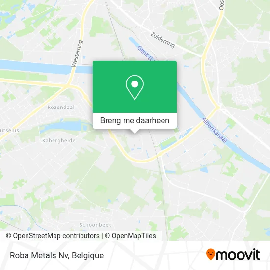 Roba Metals Nv kaart