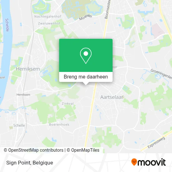 Sign Point kaart