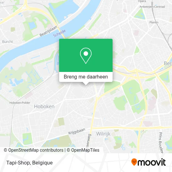 Tapi-Shop kaart