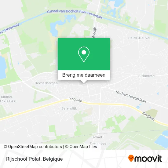 Rijschool Polat kaart