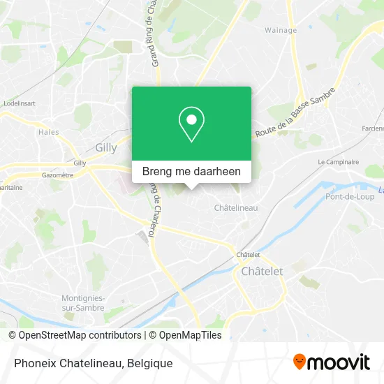 Phoneix Chatelineau kaart