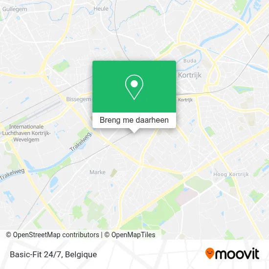 Basic-Fit 24/7 kaart