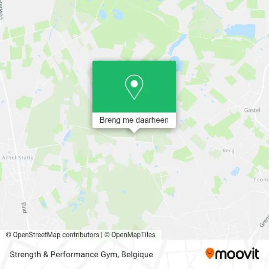 Strength & Performance Gym kaart