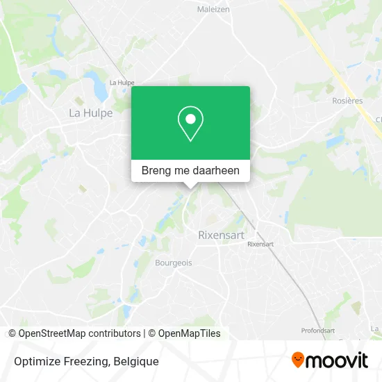 Optimize Freezing kaart