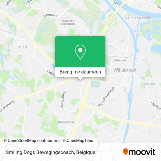 Smiling Dogs Bewegingscoach kaart