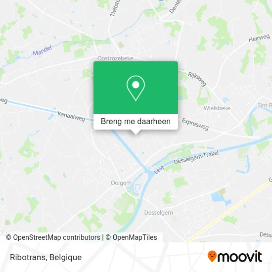 Ribotrans kaart