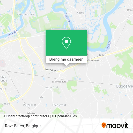 Rovr Bikes kaart
