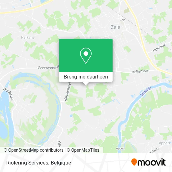 Riolering Services kaart