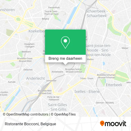 Ristorante Bocconi kaart