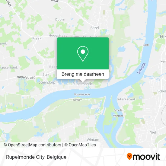 Rupelmonde City kaart