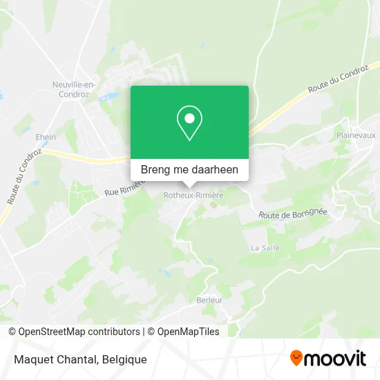Maquet Chantal kaart