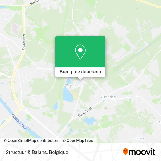 Structuur & Balans kaart