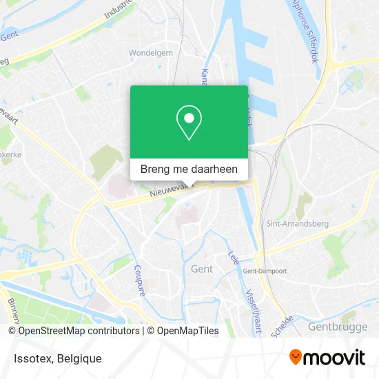 Issotex kaart