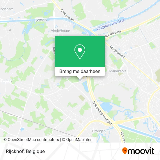 Rijckhof kaart
