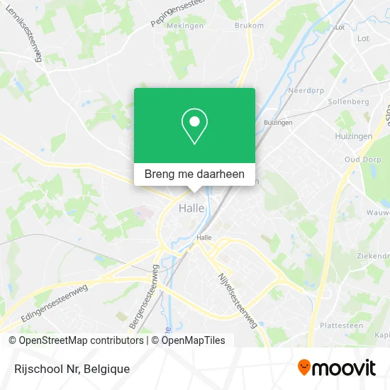 Rijschool Nr kaart