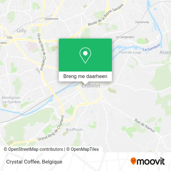 Crystal Coffee kaart