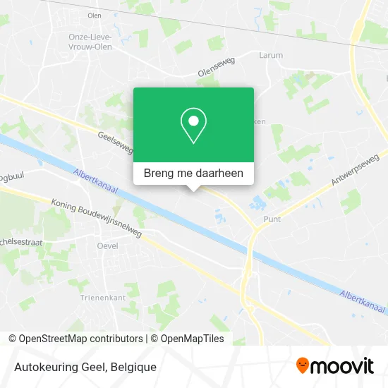 Autokeuring Geel kaart