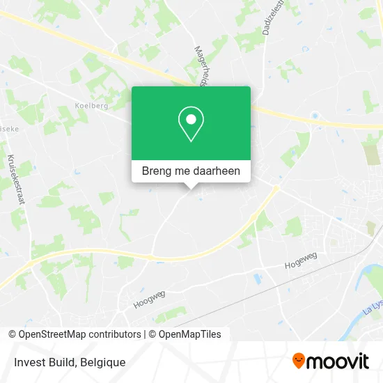 Invest Build kaart