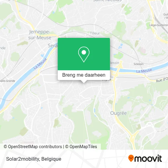 Solar2mobility kaart