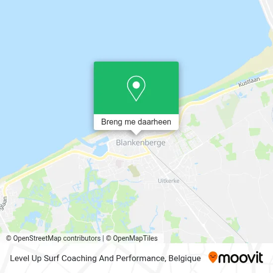 Level Up Surf Coaching And Performance kaart