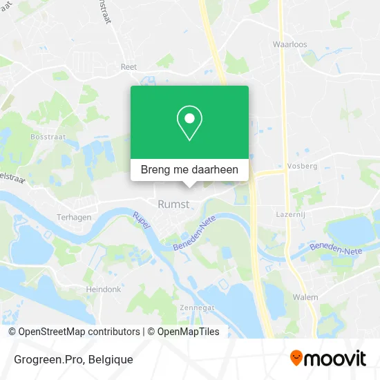 Grogreen.Pro kaart